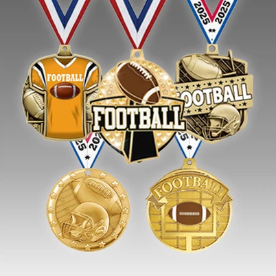 Fotbollsmedaljer Bulk